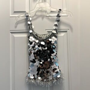 Fun 3 piece silver sequins for fun